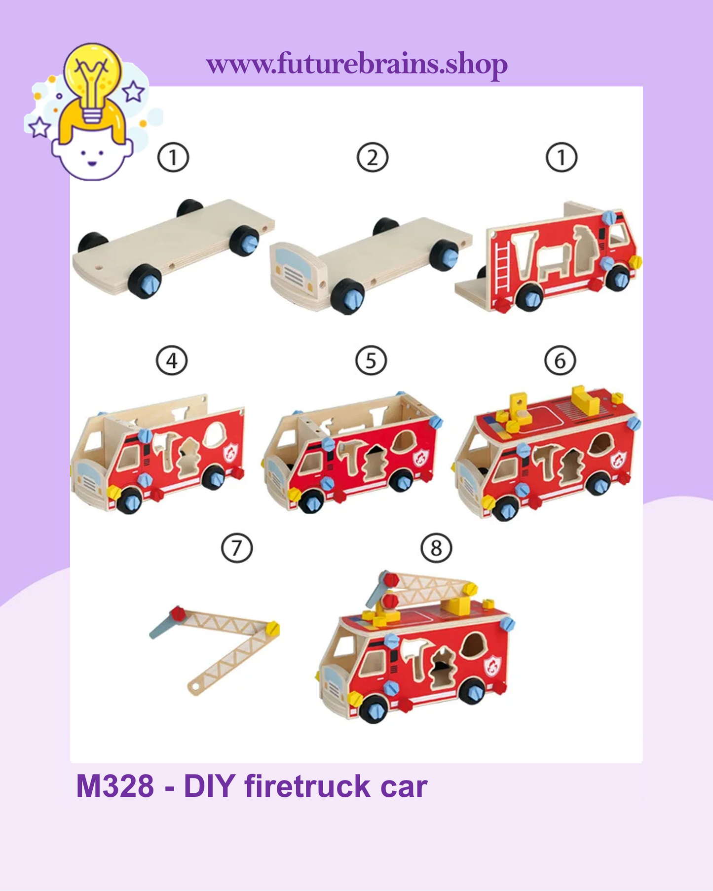 M328 - DIY firetruck car