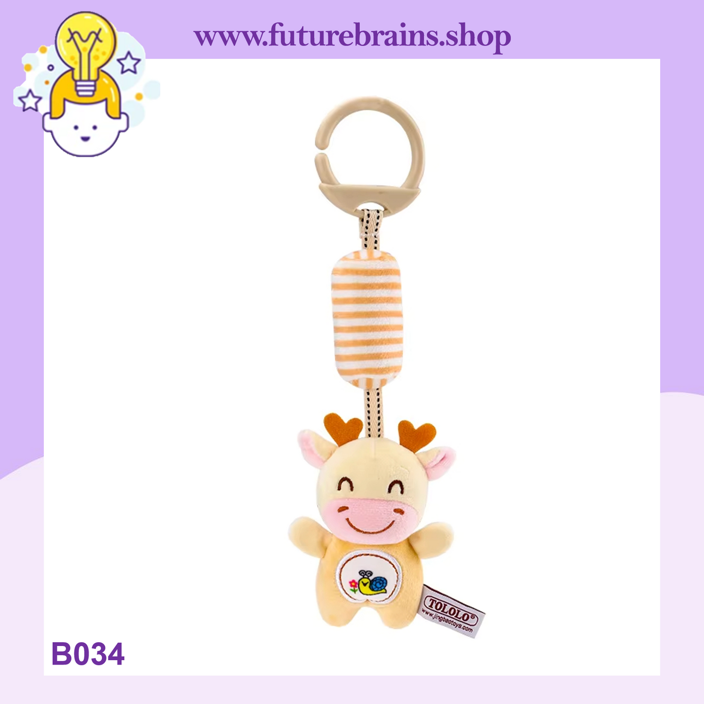 B034 - Baby stroller ringing pendant