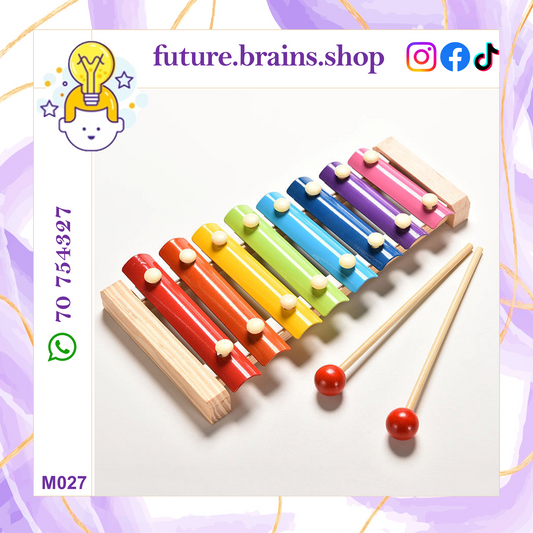 M027 - Hands knock the xylophone