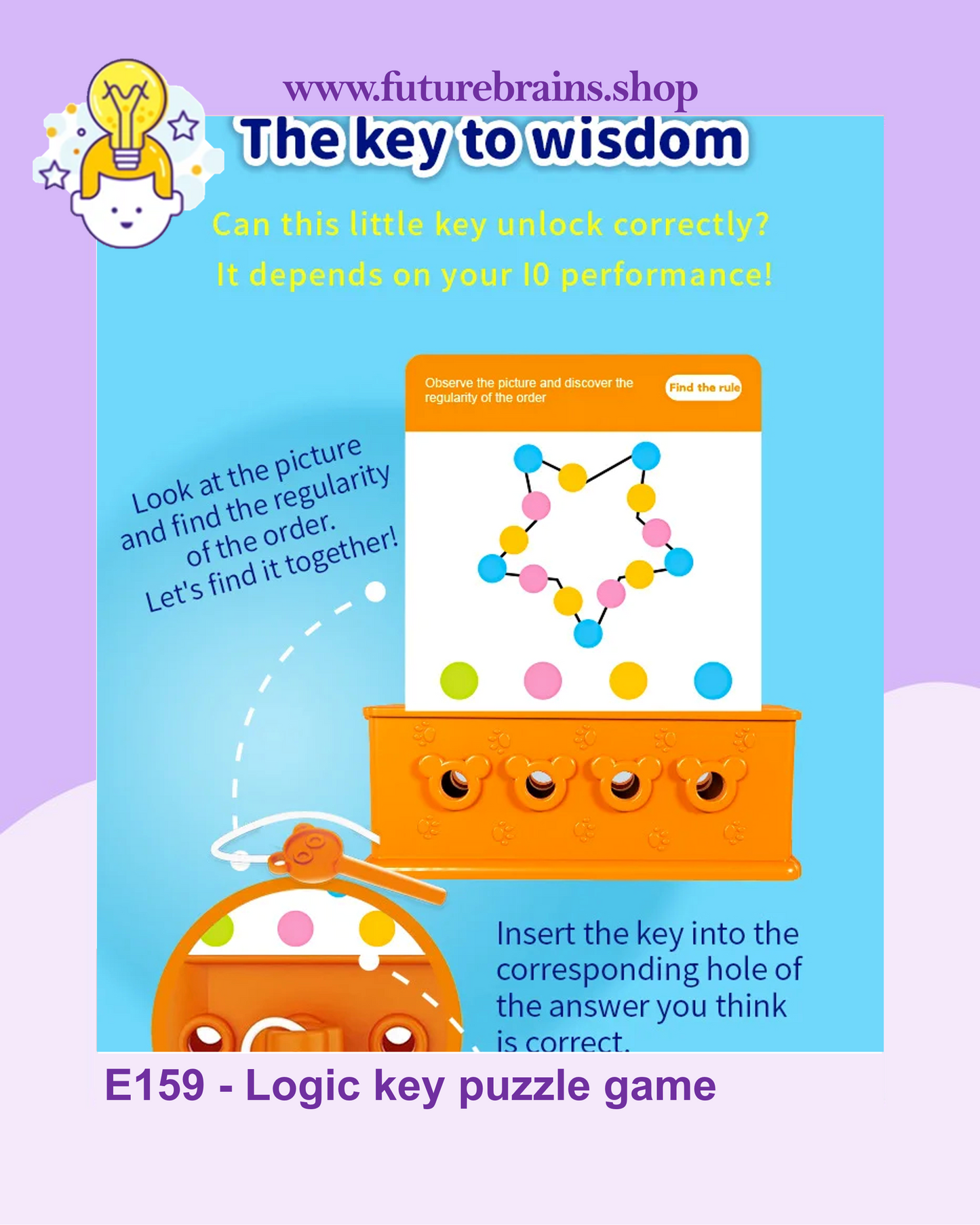 E159 - Logic key puzzle game