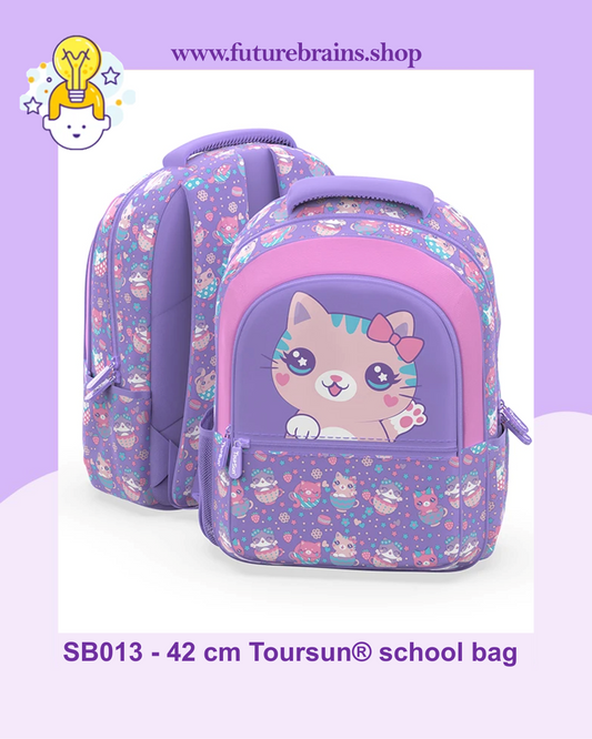 SB013 - 42 cm Toursun® school bag cats design