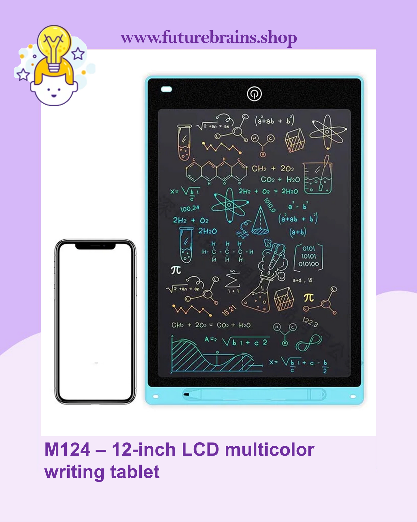 LCD multicolor writing tablet (Buy 5 get 10% off)