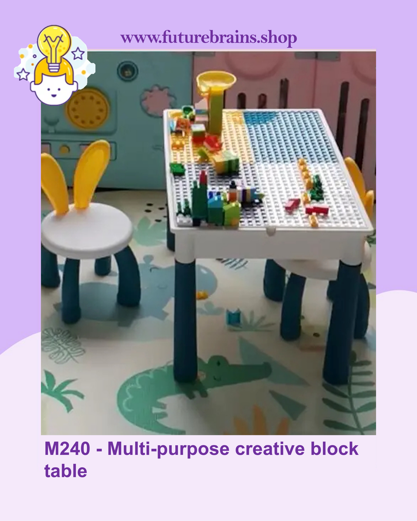 Multi-purpose creative block table (FREE DELIVERY)