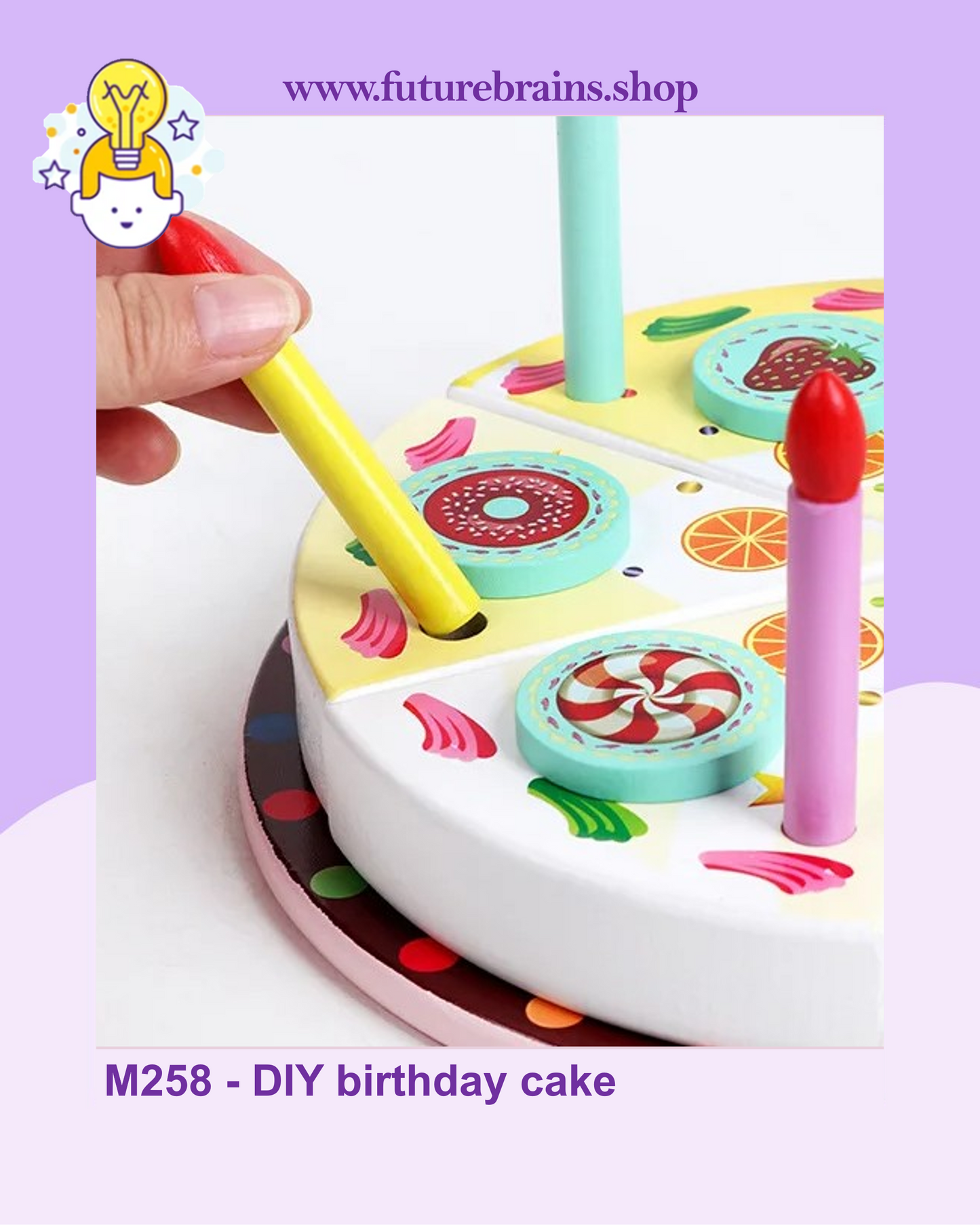 M258 - DIY birthday cake