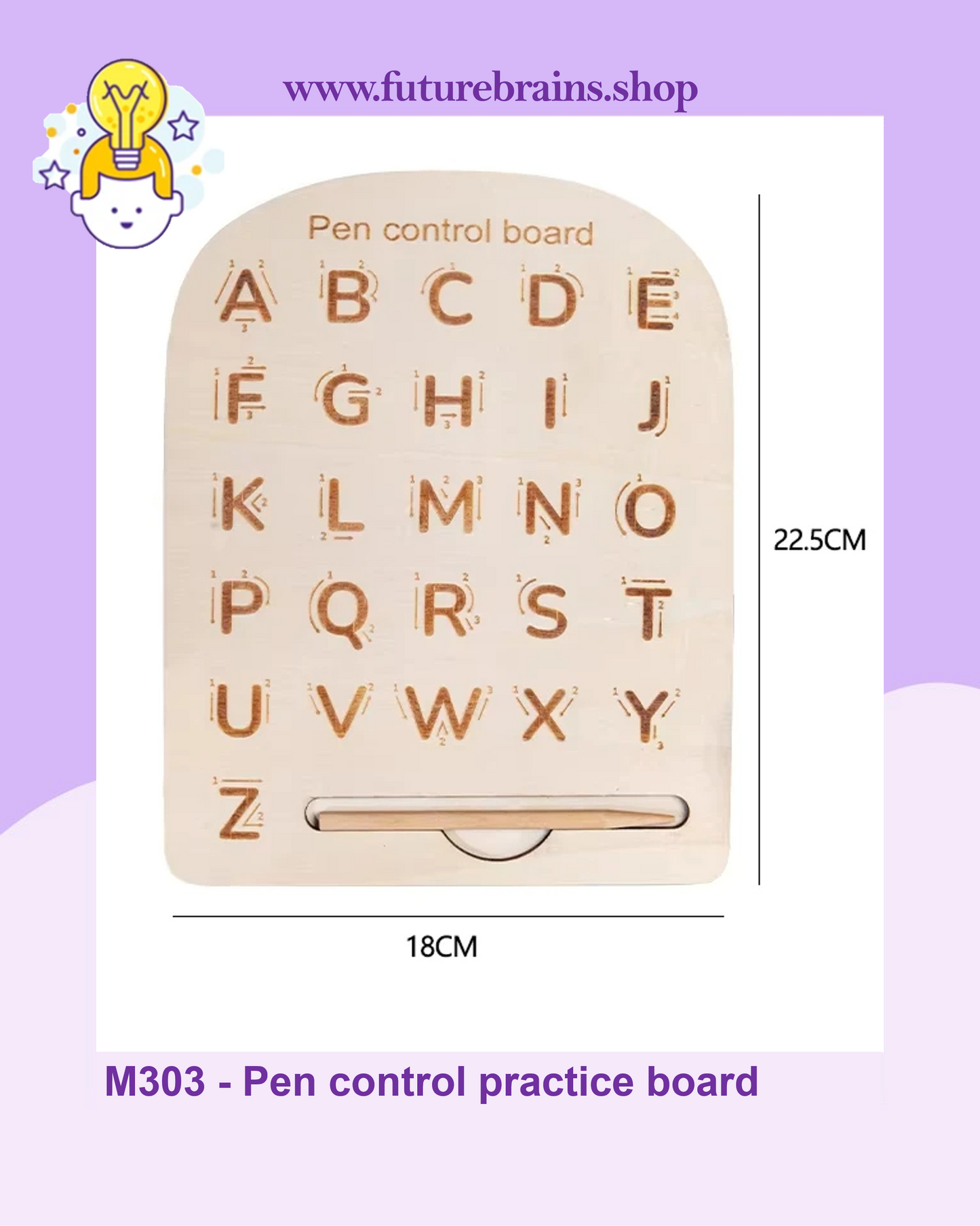 M303 - Pen control practice board