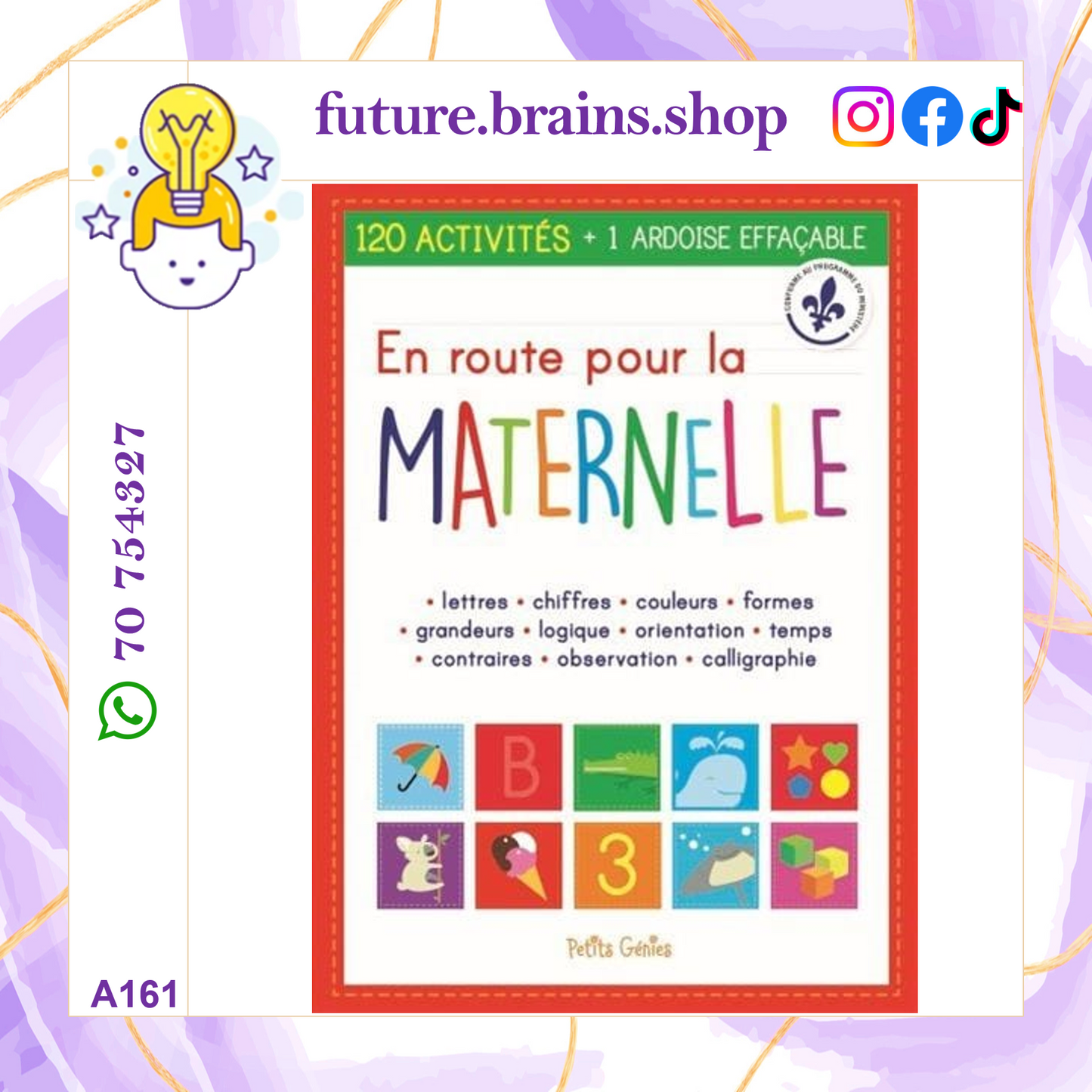 A161 - En route pour la maternelle (PS3 / GS)