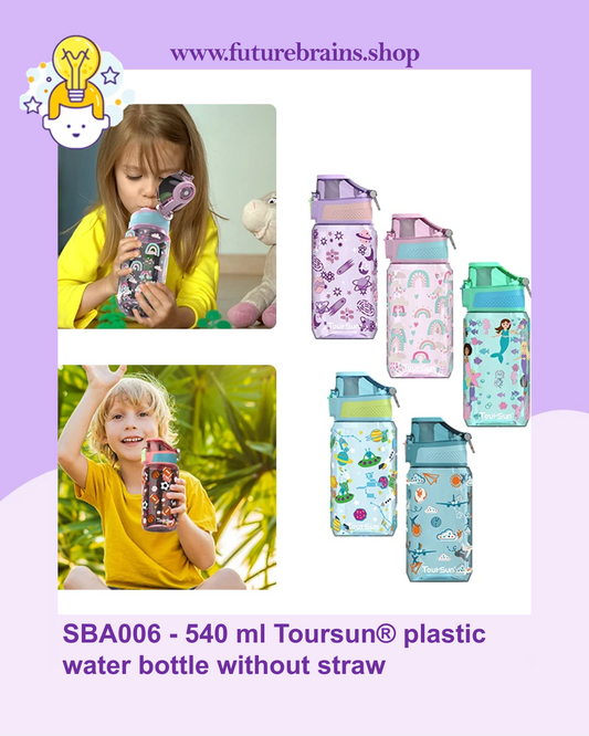 SBA006 - 540 ml Toursun® plastic water bottle without straw