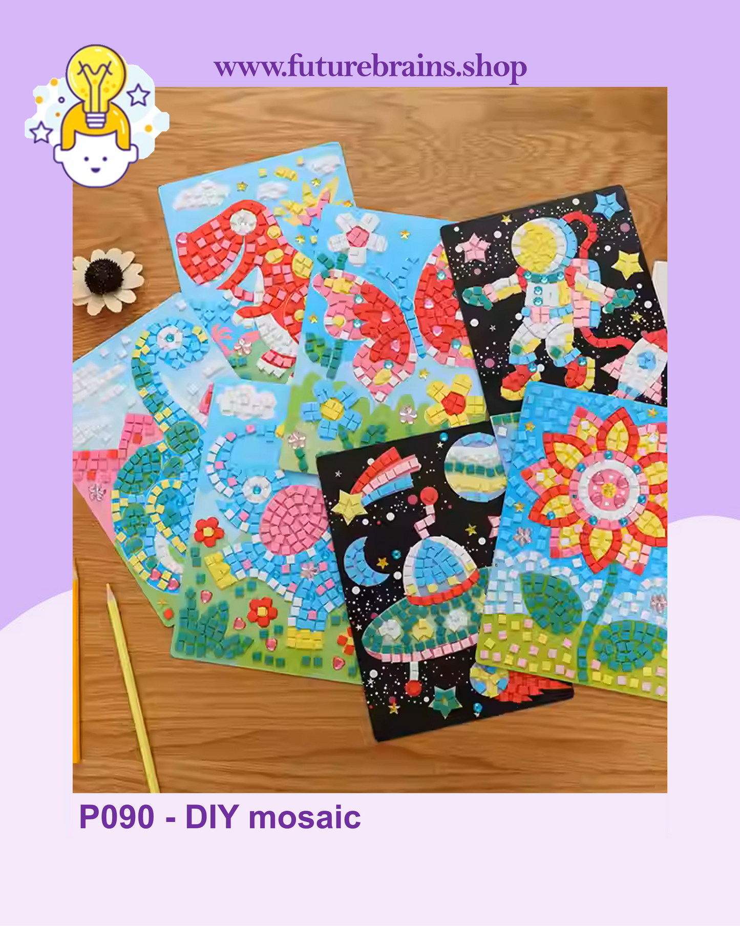 P090 - DIY mosaic (buy 5 and get 5% off)