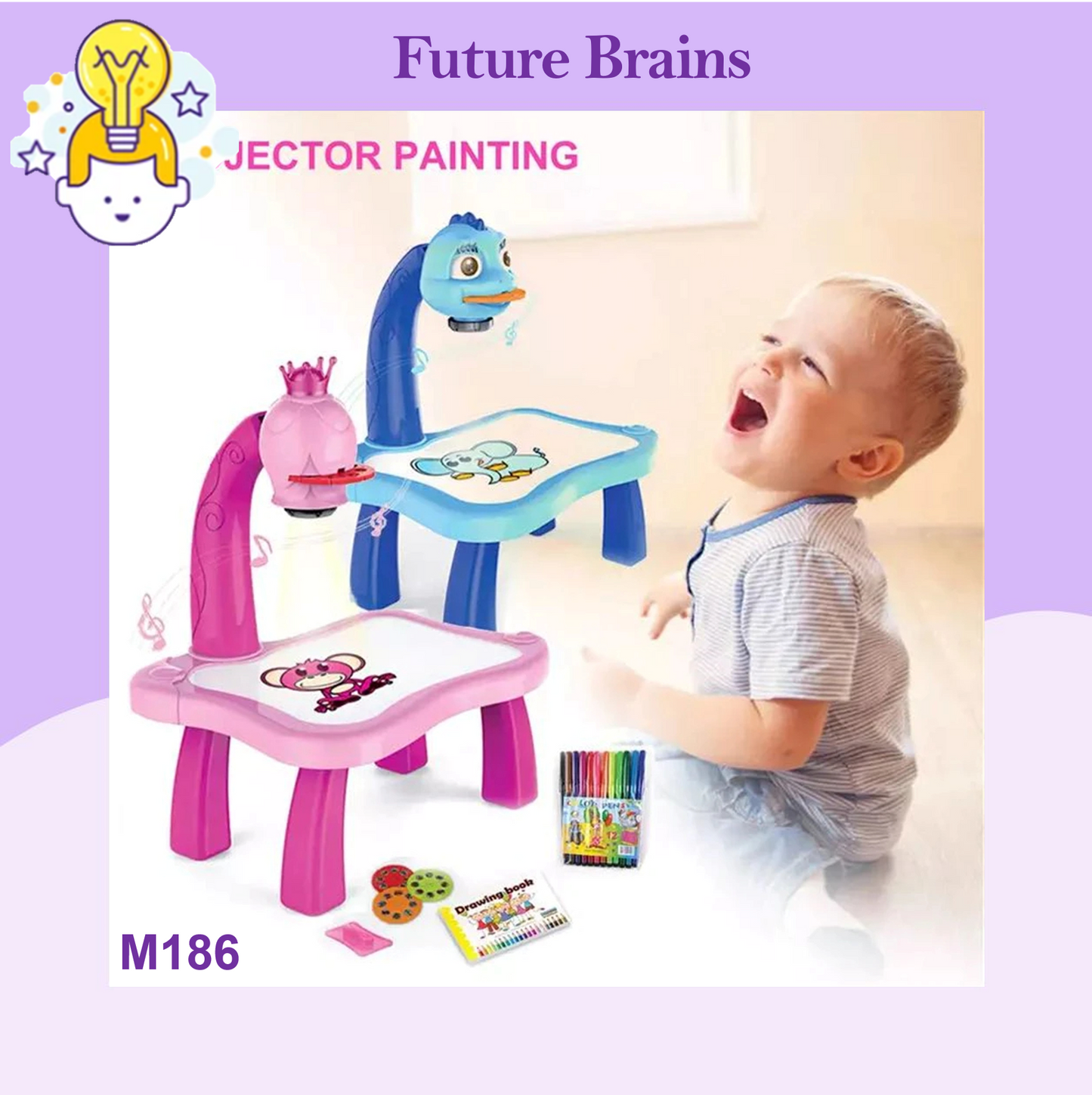 M186 - Projector painting