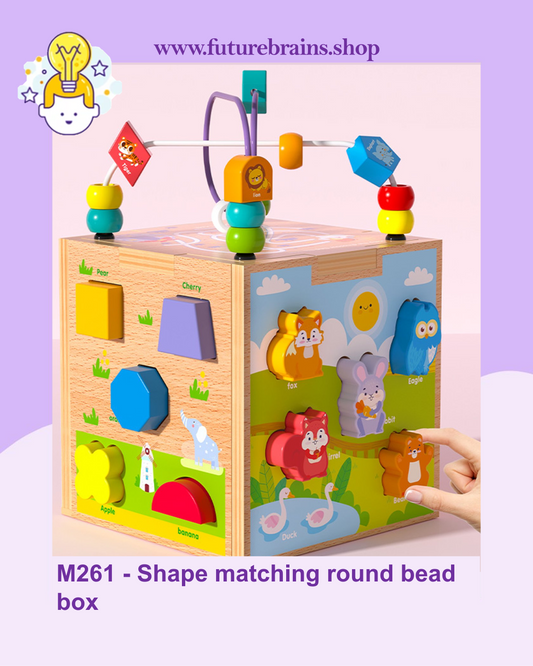 M261 - Shape matching round bead box