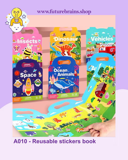 A010 - Reusable stickers book