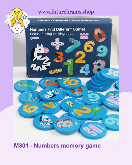 M301 - Numbers memory game