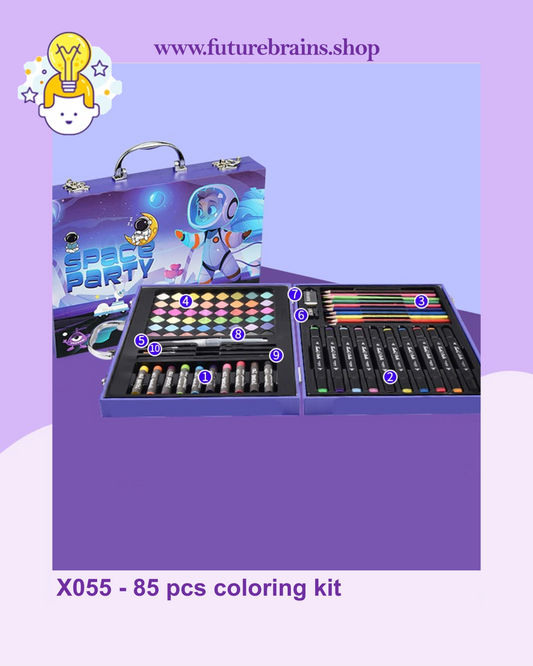 X055 - 85 pcs coloring kit
