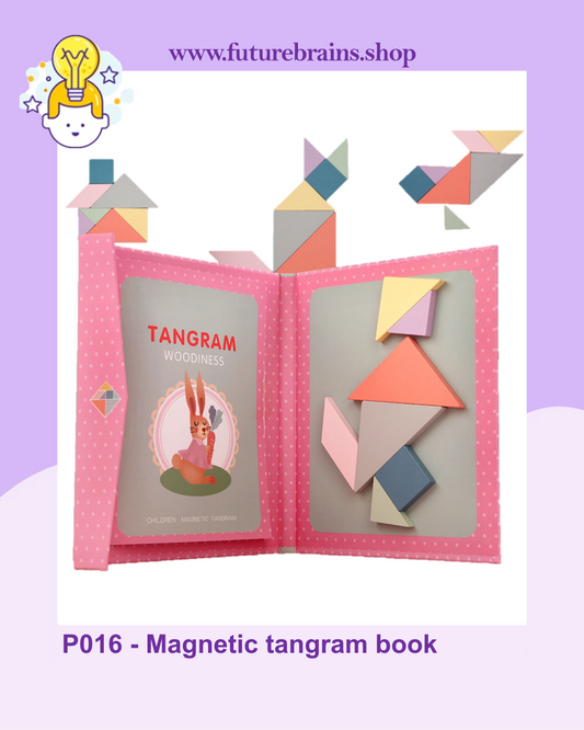 P016 - Magnetic tangram book