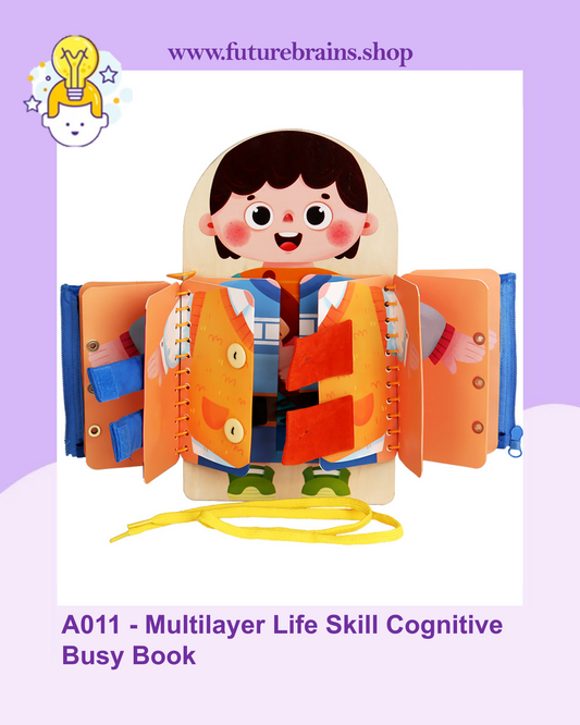 A011 - Multilayer Life Skill Cognitive Busy Book
