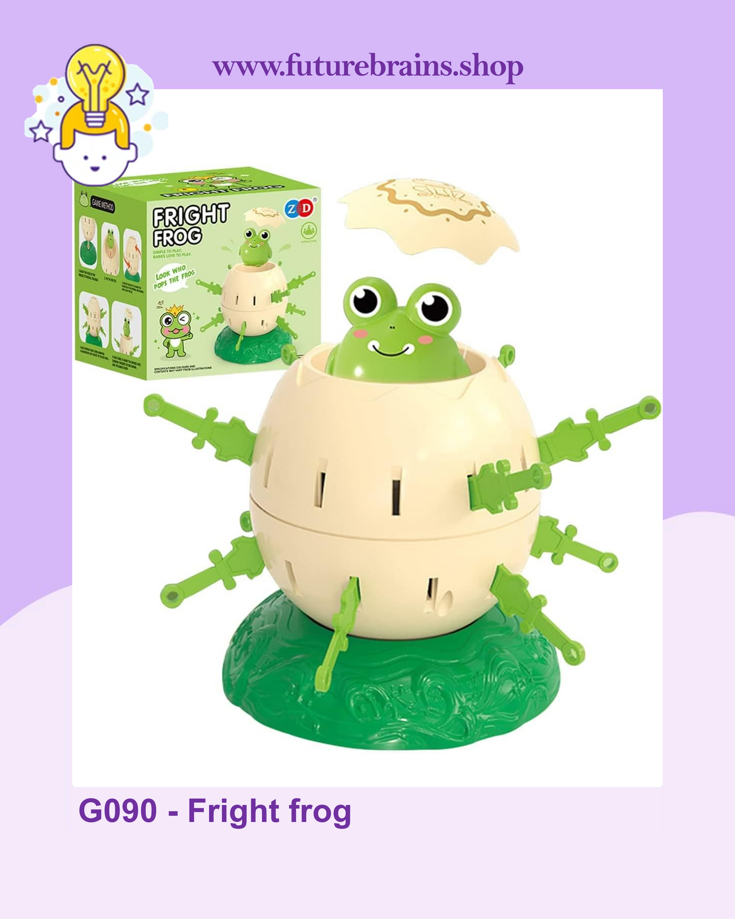 G090 - Fright frog (buy 5 get 10% off)