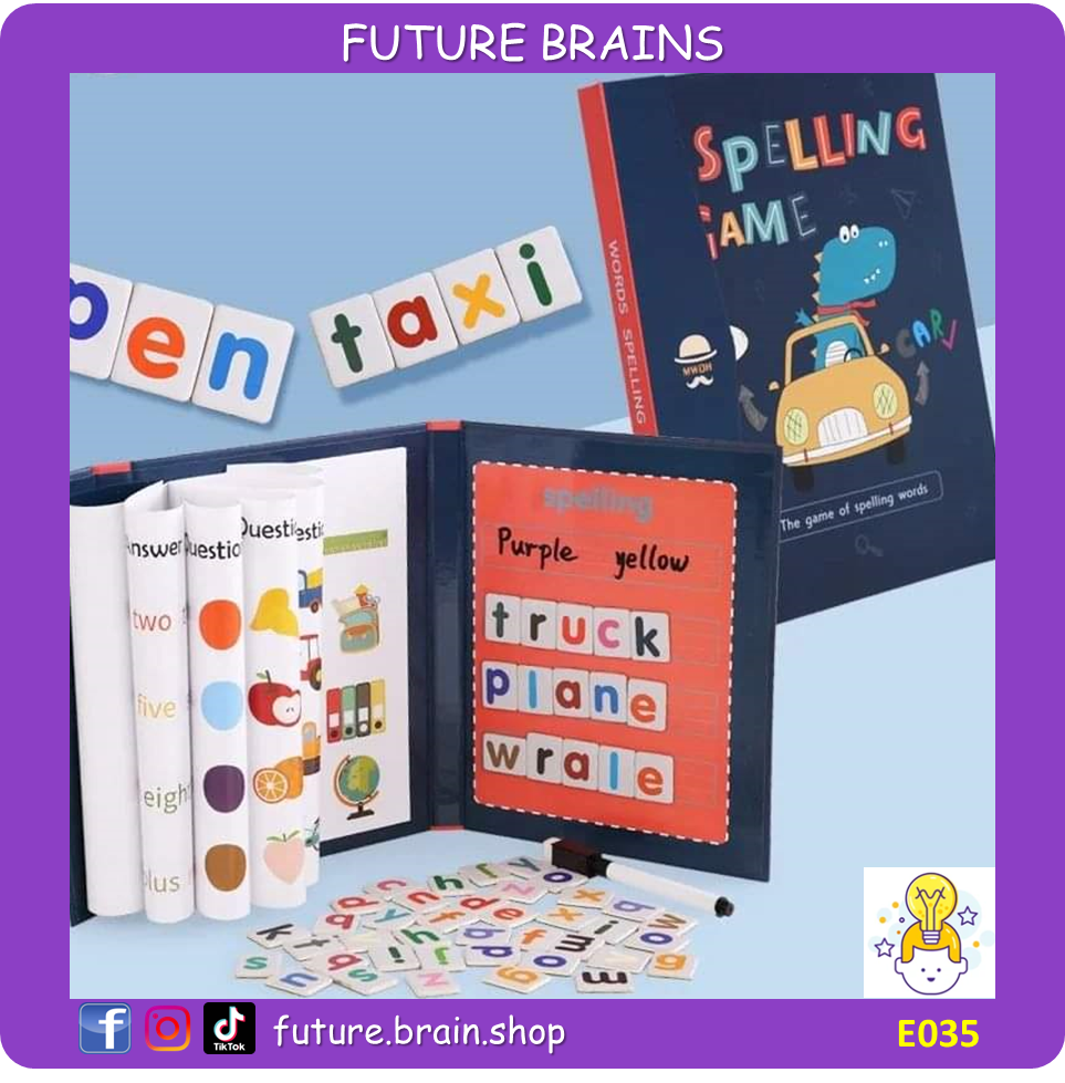 E035 - Spelling game book