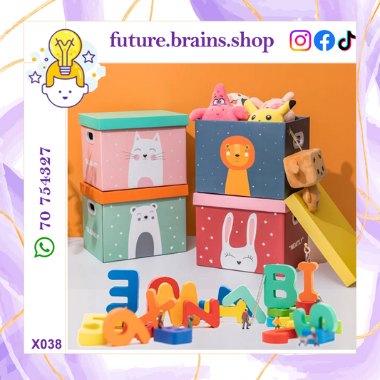 X038 - Cartoon animal storage box (Buy 2 for 12 $)