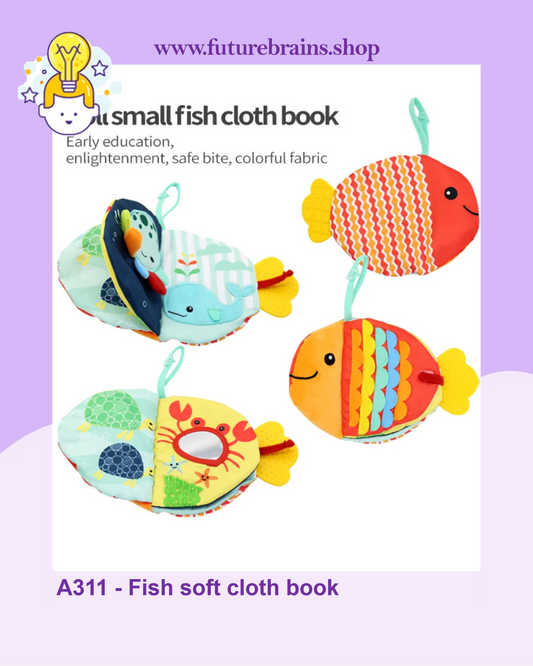 A311 - Fish soft cloth book