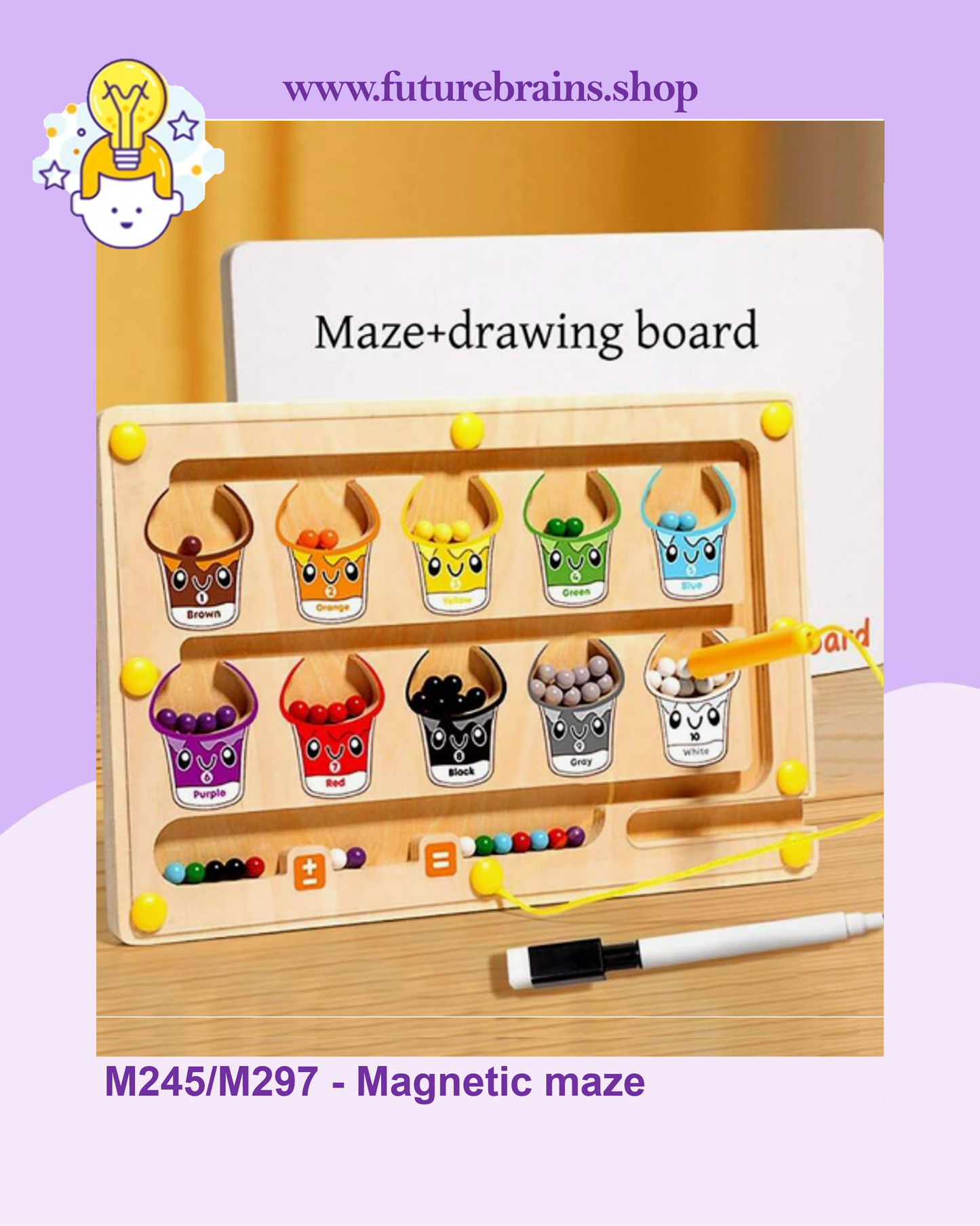 Magnetic maze