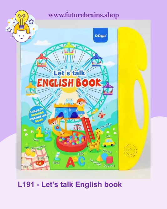 L191 - Let's talk English book (sound book)