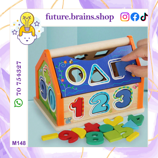 M148 - Digital House Puzzle Building Blocks Toys