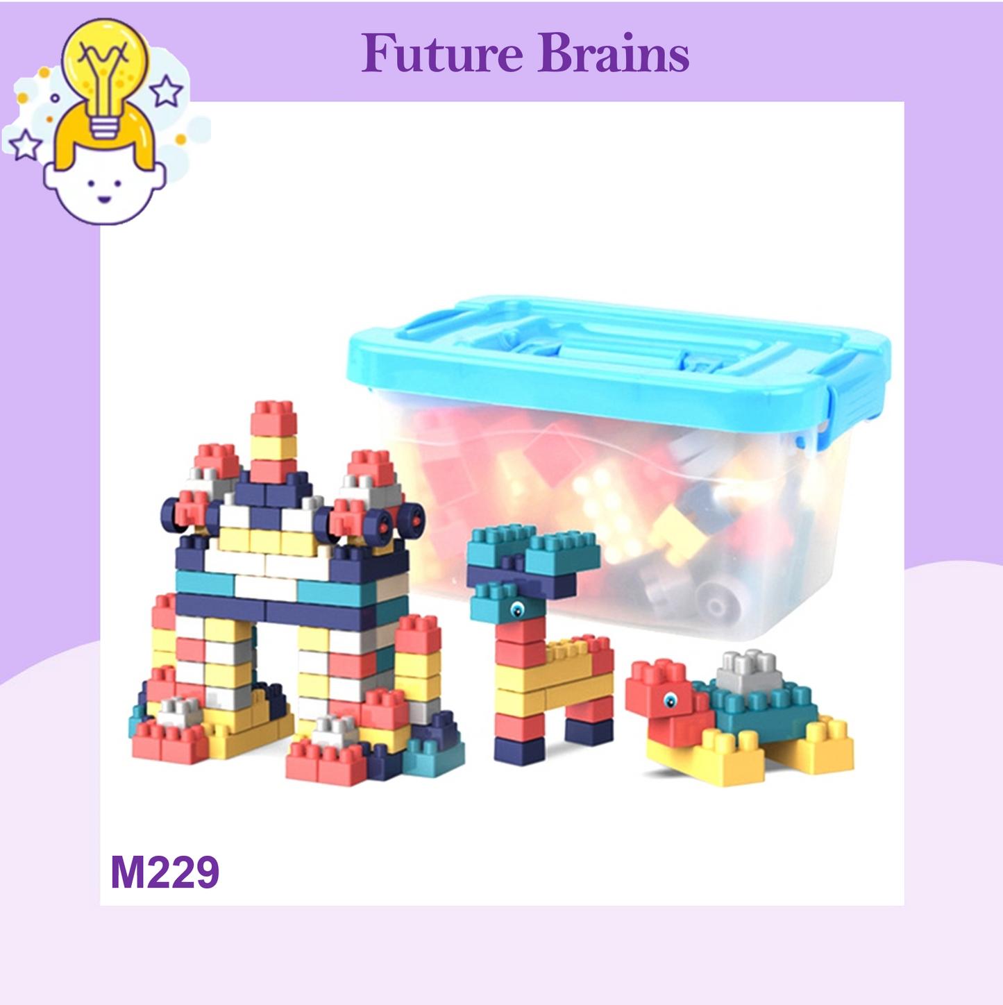 M229 - 100 pcs plastic building blocks