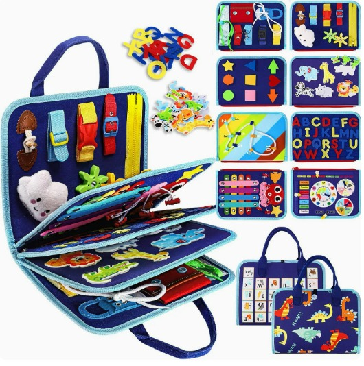 M028 - Felt Busy Board Book
