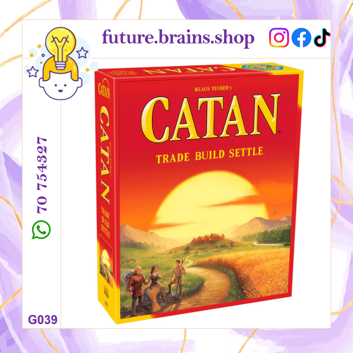G039 - Catan – Trade Build Settle