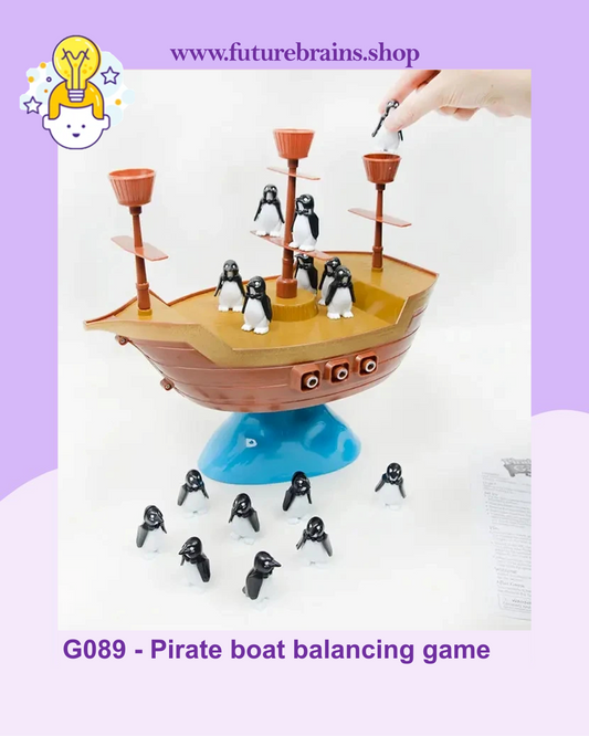 G089 - Pirate boat balancing game
