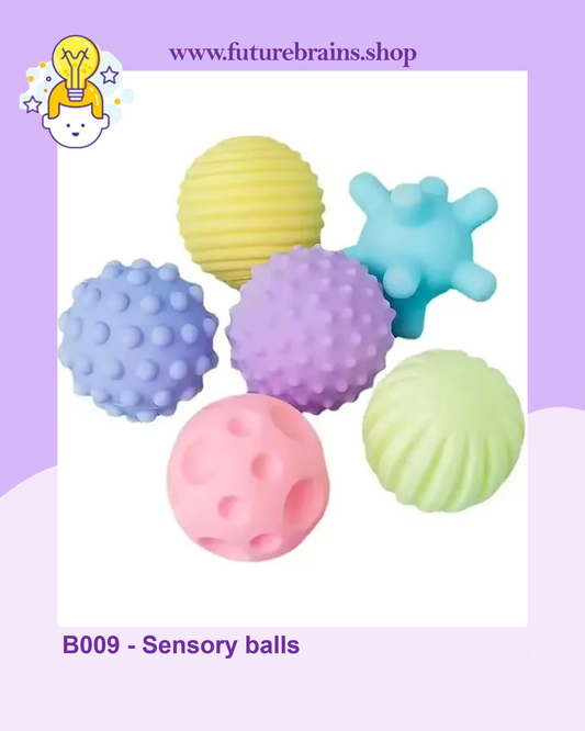 B009 - Sensory balls 6 pcs / set