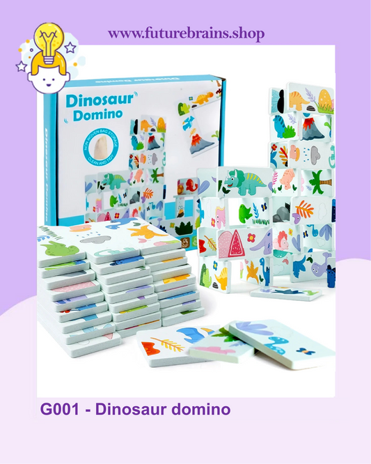 G001 - Dinosaur domino