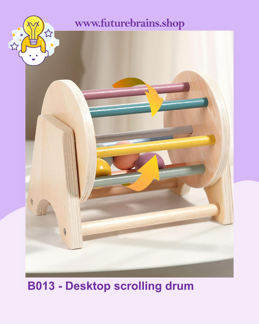 B013 - Desktop scrolling drum