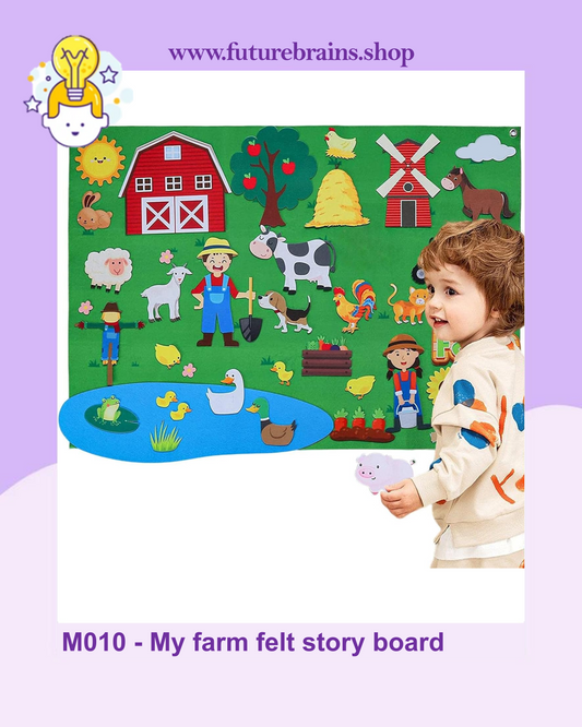M010 - My farm felt story board