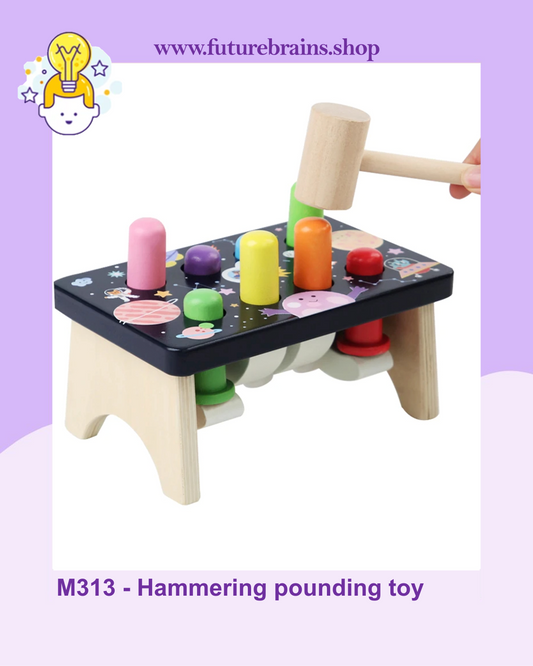 M313 - Hammering pounding toy