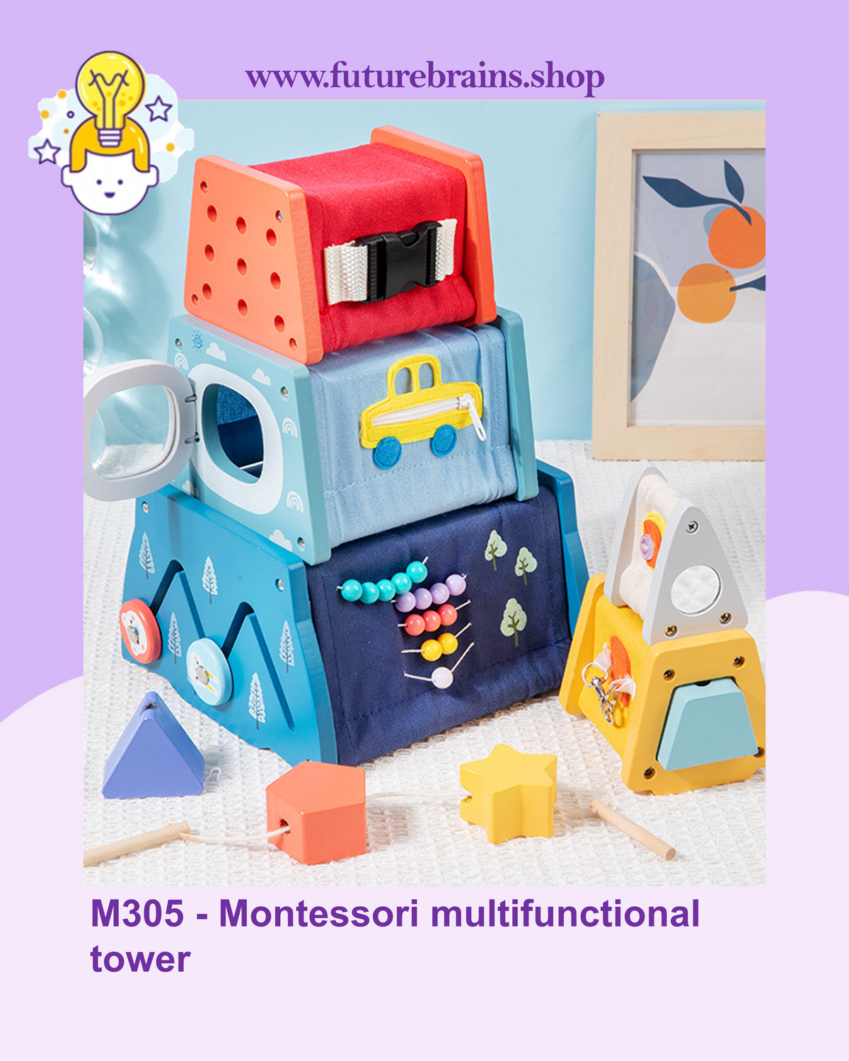 M305 - Montessori multifunctional tower