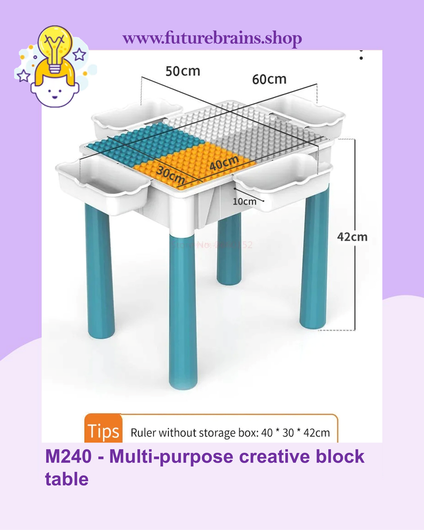 Multi-purpose creative block table (FREE DELIVERY)