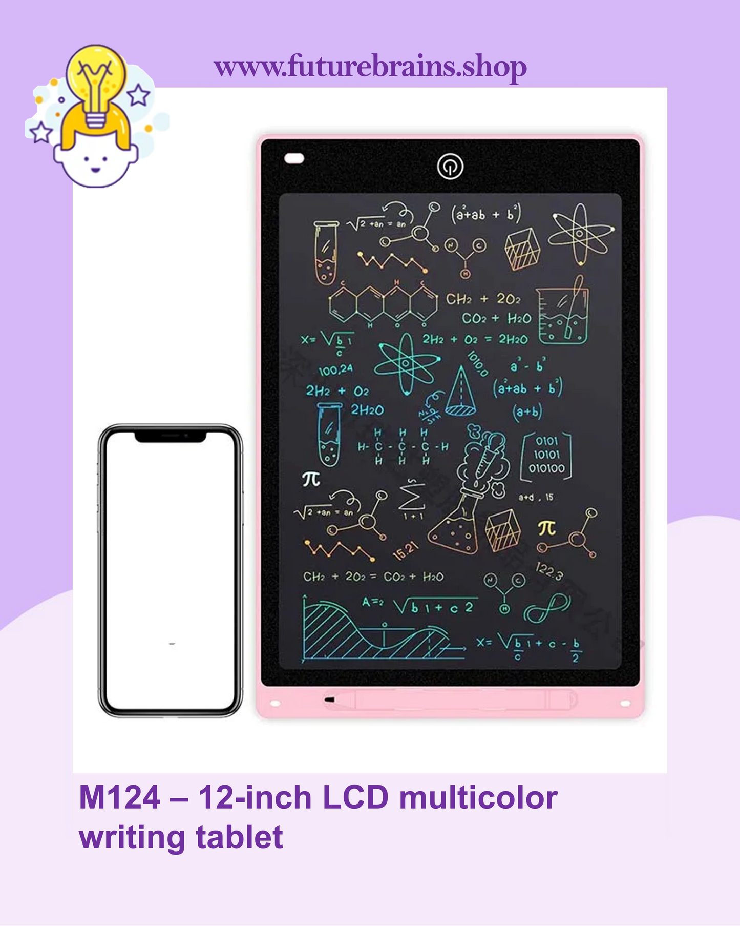 LCD multicolor writing tablet (Buy 5 get 10% off)