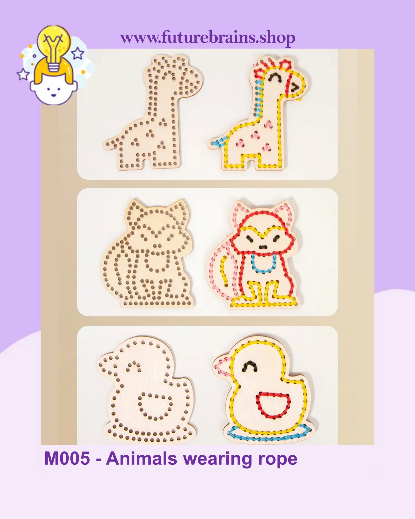 M005 - Animals wearing rope