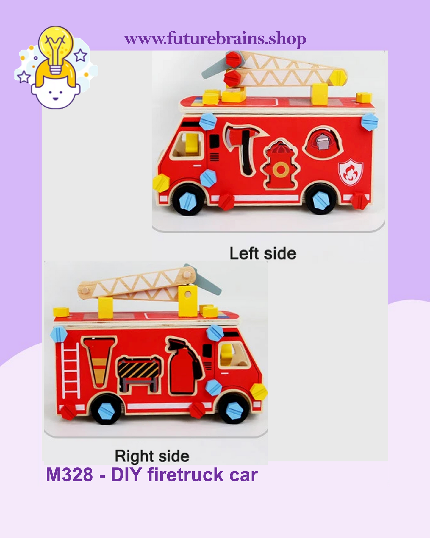 M328 - DIY firetruck car