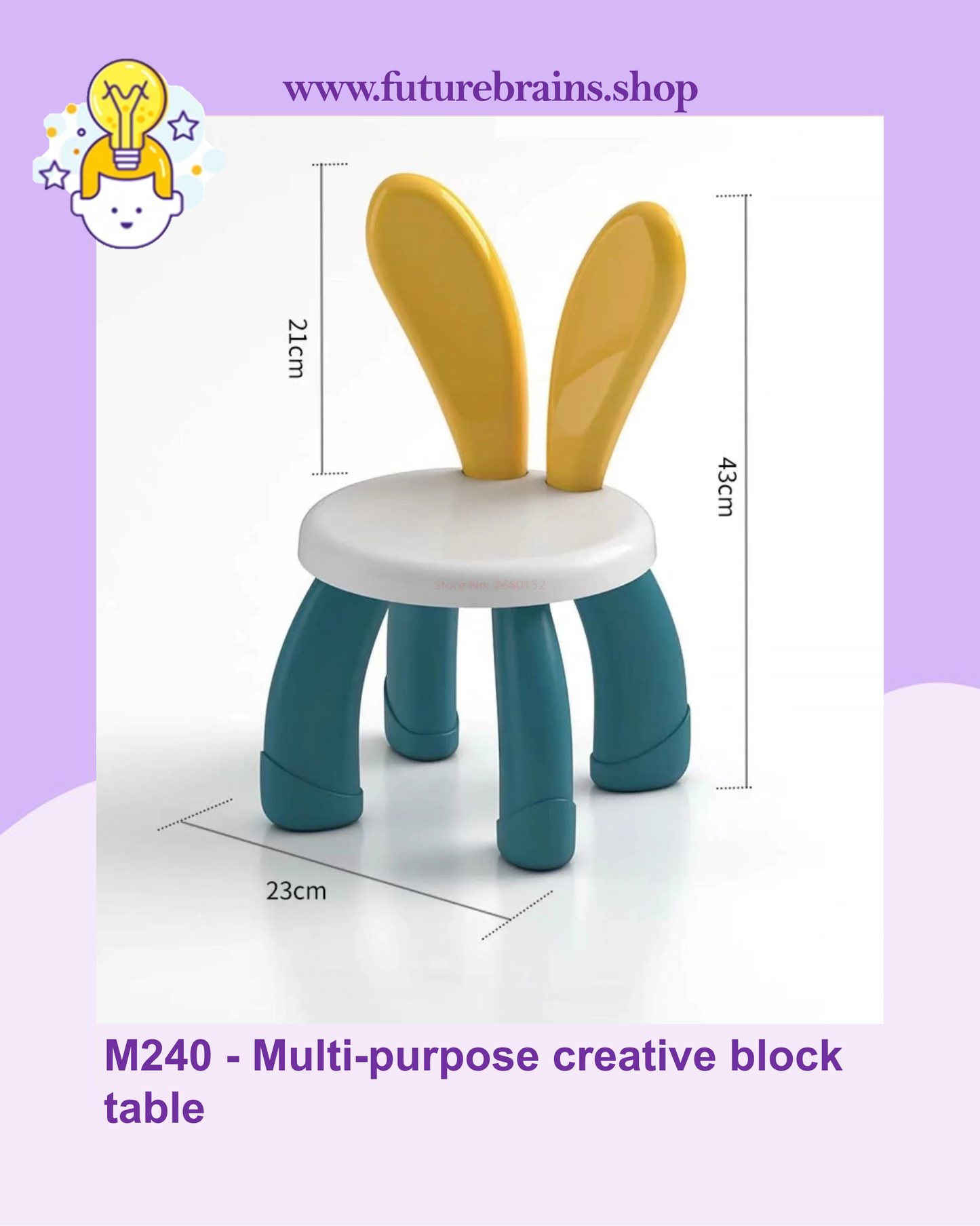 Multi-purpose creative block table (FREE DELIVERY)
