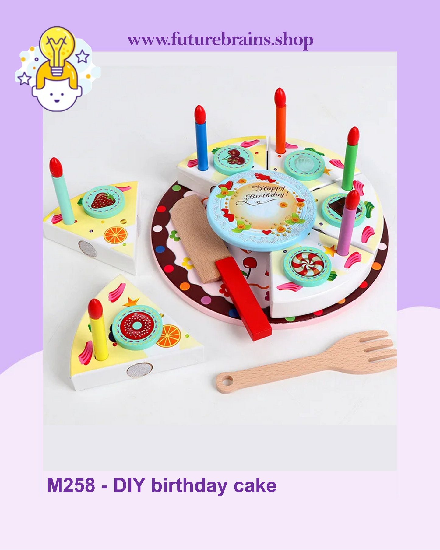 M258 - DIY birthday cake