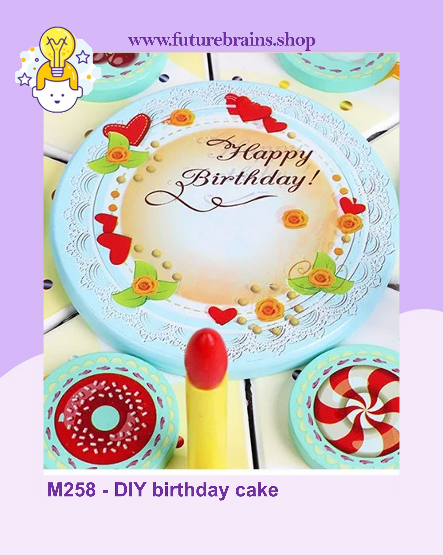 M258 - DIY birthday cake