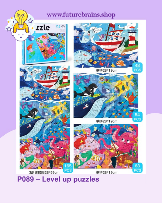 P089 - Level up puzzles - Marine Animals (level 4)