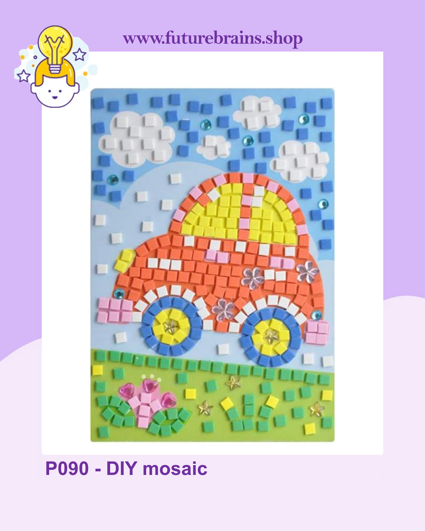 P090 - DIY mosaic (buy 5 and get 5% off)