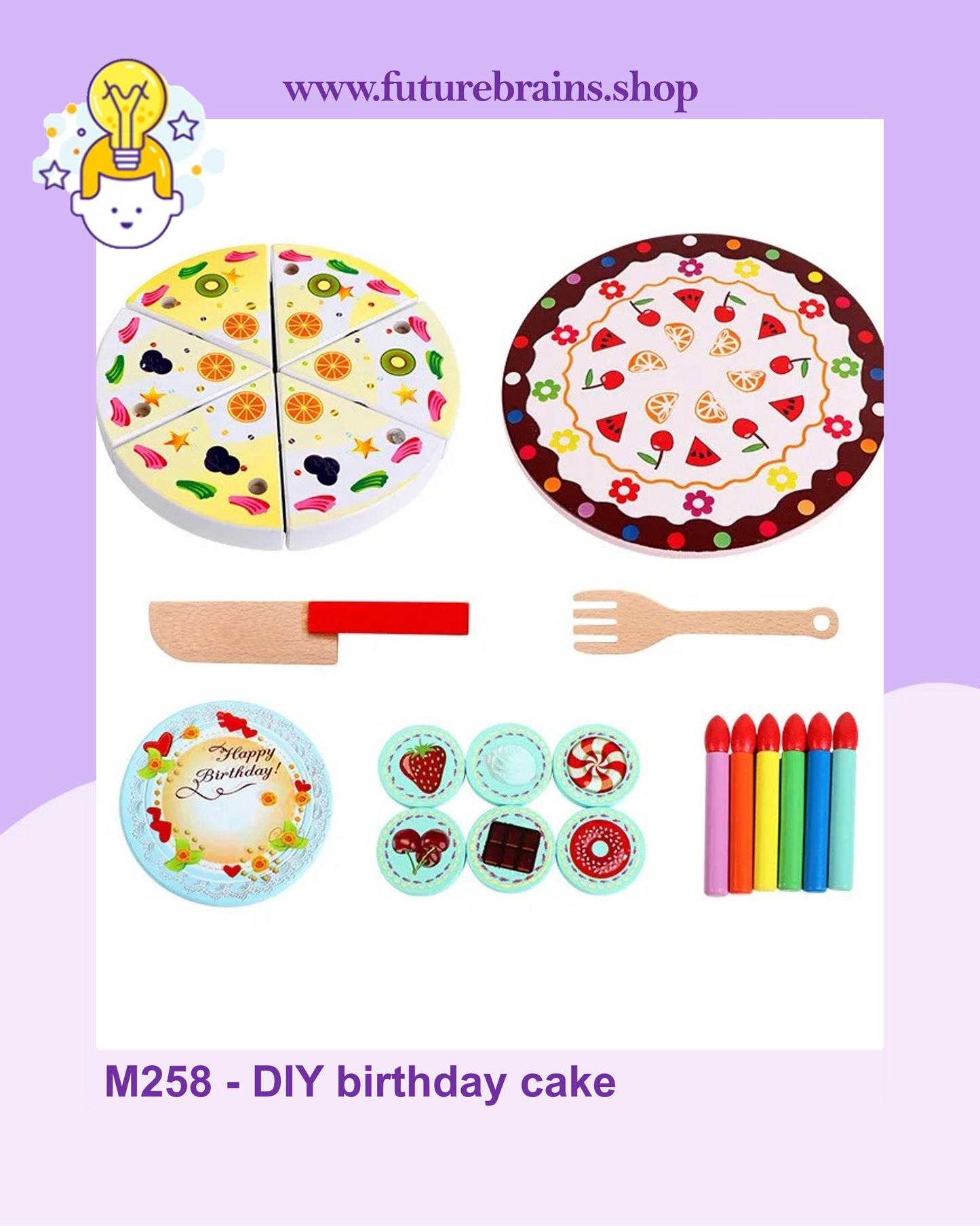 M258 - DIY birthday cake
