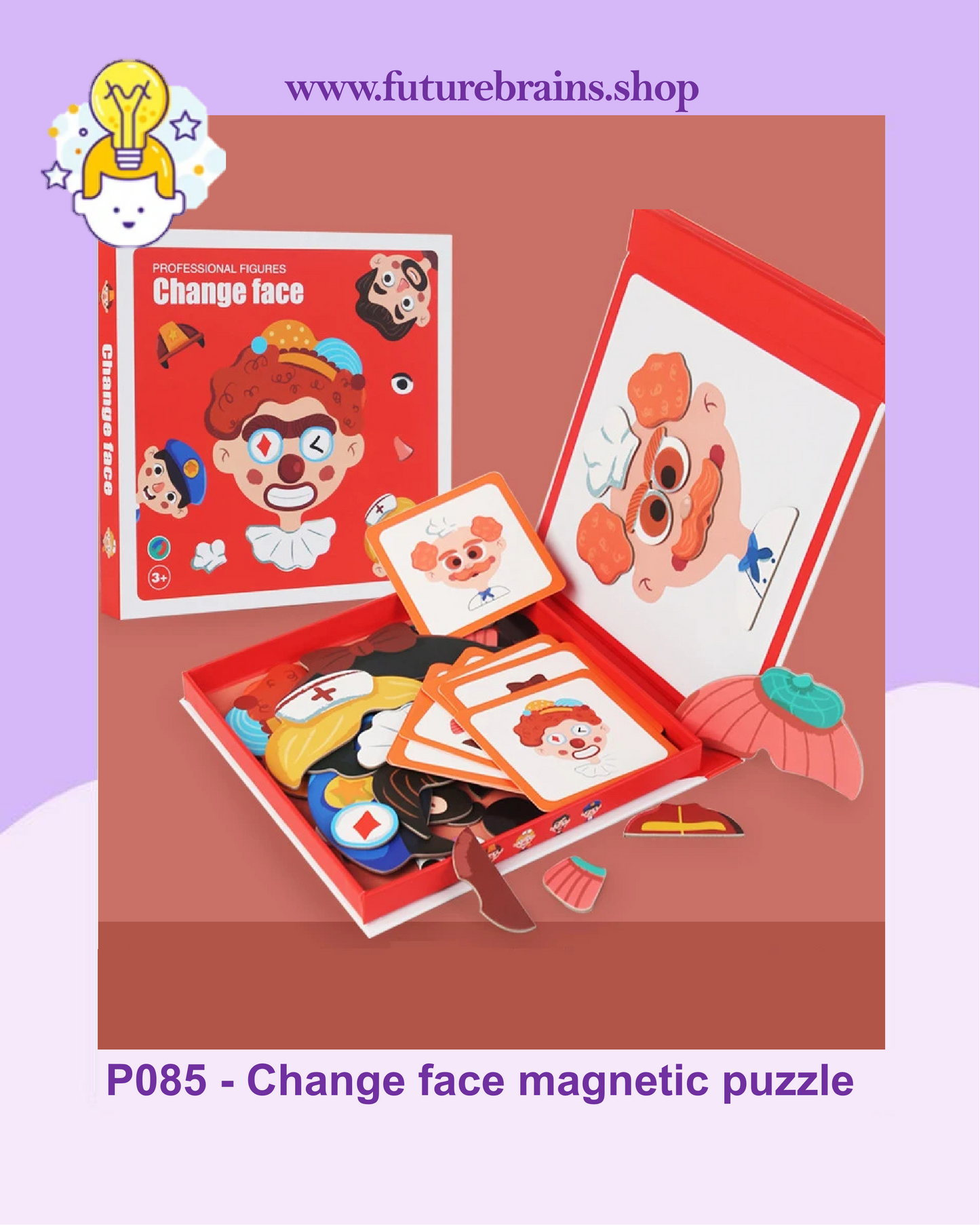 P085 - Change face magnetic puzzle