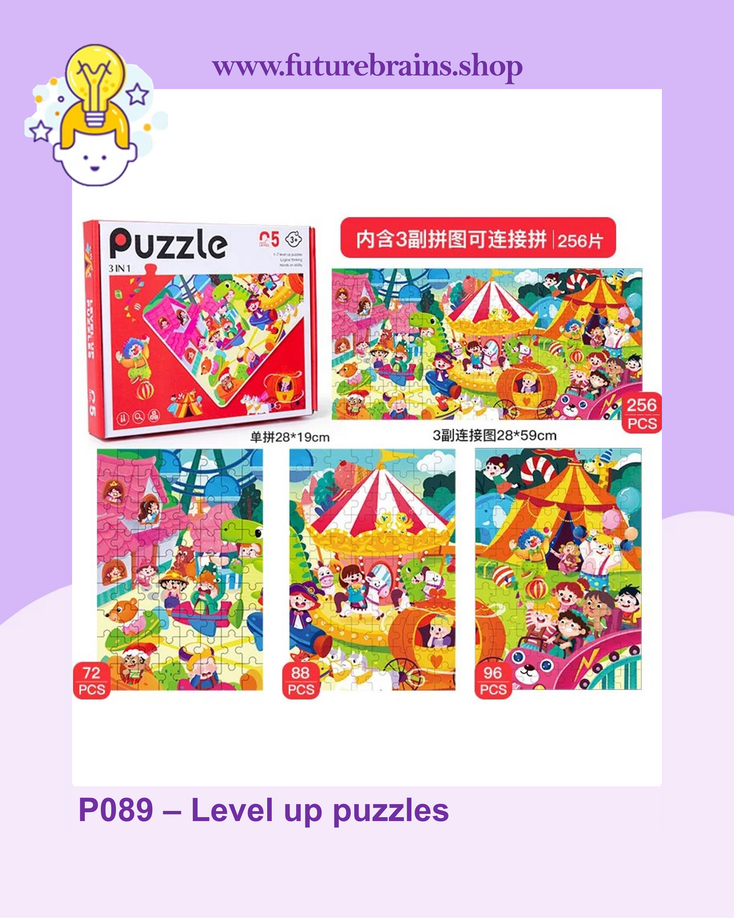 P089 - Level up puzzles - Amusement park (level 5)