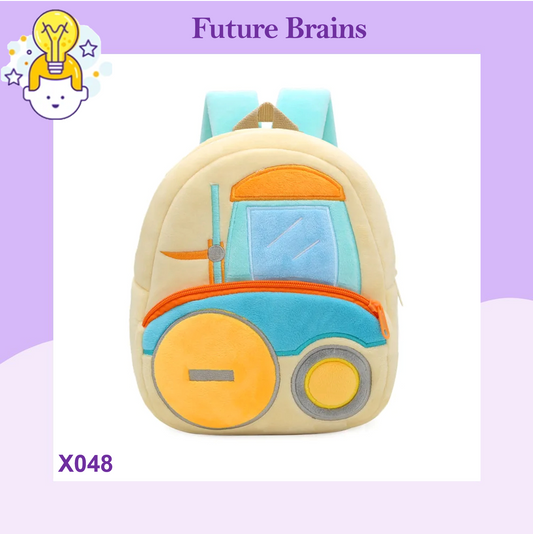 X048 - 26 cm construction vehicle backpacks