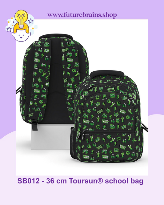 SB012 - 36 cm Toursun® school bag gaming design